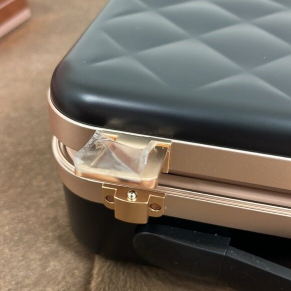 Beautifect Box Matte Black Travel Light Up Vanity Table Case Storage Organizer - Picture 10 of 13